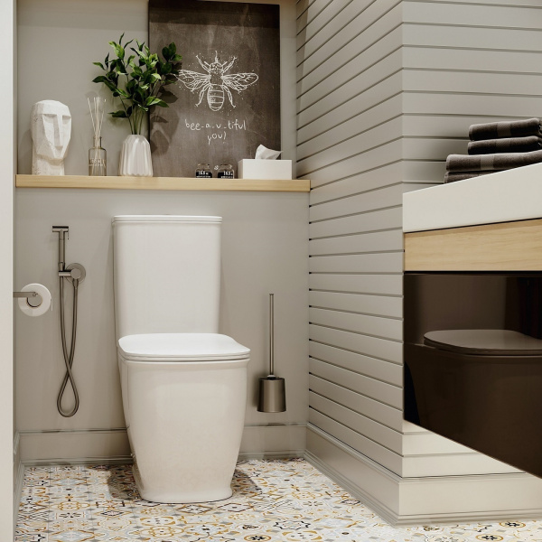 Унитаз-компакт с бачком и сиденьем микролифт Lavinia Boho Bell Pro 3301001N Унитаз-компакт с бачком и сиденьем микролифт Lavinia Boho Bell Pro 3301001N