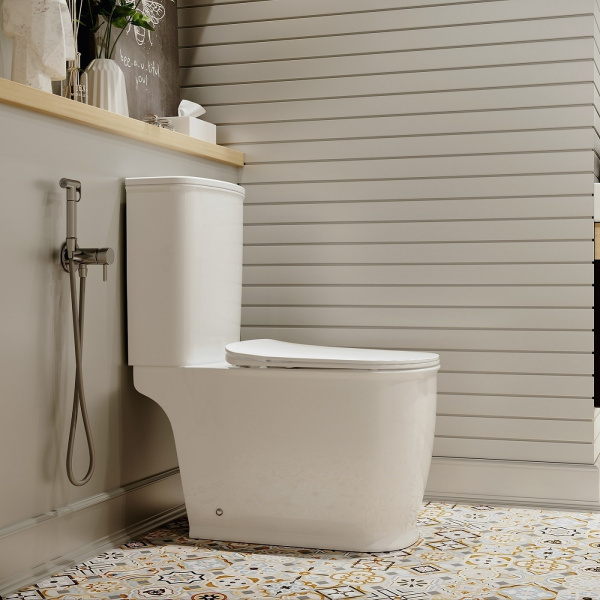 Унитаз-компакт с бачком и сиденьем микролифт Lavinia Boho Bell Pro 3301001N Унитаз-компакт с бачком и сиденьем микролифт Lavinia Boho Bell Pro 3301001N