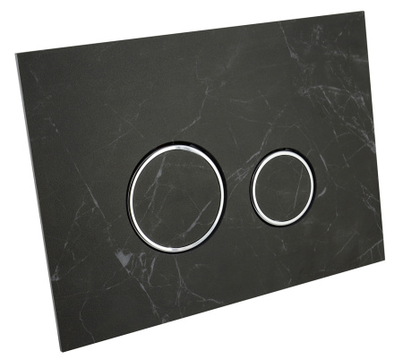 Комплект 4 в 1 инсталляции для подвесного унитаза Lavinia Boho Relfix 77020039 (с черно-серой стеклянной клавишей смыва, звукоизоляцией и крепежом)