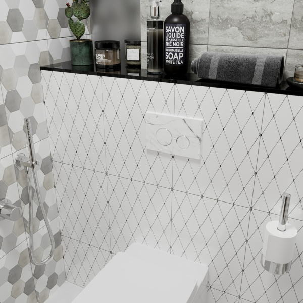 Комплект 3 в 1 Lavinia Boho Relfix 77030082, бачок скрытого монтажа, клавиша смыва, крепление, дозатор Комплект 3 в 1 Lavinia Boho Relfix 77030082, бачок скрытого монтажа, клавиша смыва, крепление, дозатор