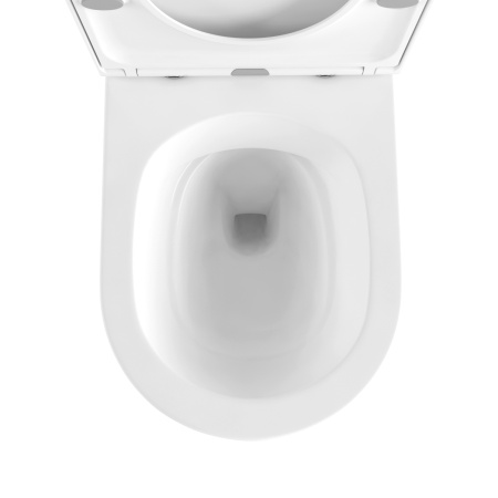 Комплект 6 в 1 Lavinia Boho Grance Hill Rimless 87561016, премиум с пластиковой черно-белой клавишей, инсталляцией и унитазом