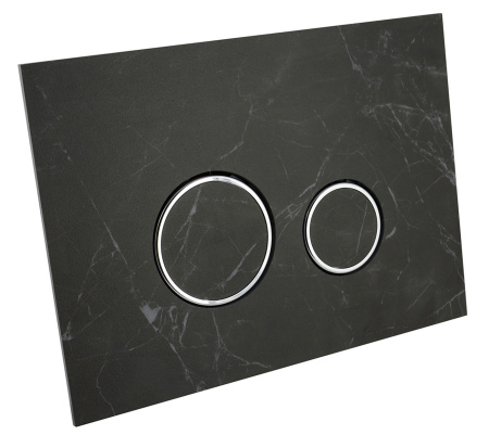 Комплект 6 в 1 Lavinia Boho Grance Hill Rimless 87561027, премиум с каменной черно-серой клавишей, инсталляцией и унитазом