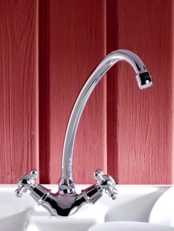 Смеситель для кухни Kaja Romanze 31650-С хром