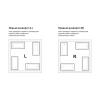 Комплект 4 в 1 Lavinia Boho Catani S2-371217PL, акриловая ванна 170x80 см (левый разворот), усиленный металлический каркас с монтажным набором, мягкий силиконовый подголовник, лицевой экран
