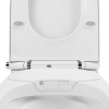 Умный комплект 7 в 1 Lavinia Boho Smart V-Clean 87561162, безободковый унитаз, электронная крышка-биде, пульт ДУ, инсталляция, крепление, клавиша смыва, шумоизоляция, диспенсер