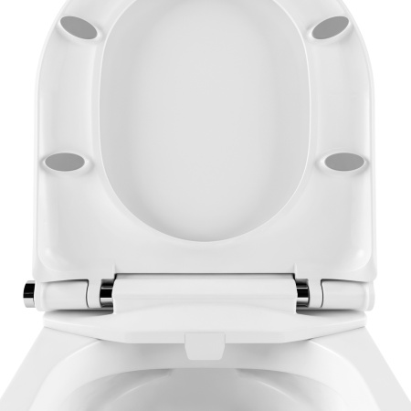 Умный комплект 7 в 1 Lavinia Boho Smart V-Clean 87561184, безободковый унитаз, электронная крышка-биде, пульт ДУ, инсталляция, крепление, клавиша смыва, шумоизоляция, диспенсер