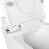 Умный комплект 7 в 1 Lavinia Boho Smart V-Clean 87561184, безободковый унитаз, электронная крышка-биде, пульт ДУ, инсталляция, крепление, клавиша смыва, шумоизоляция, диспенсер