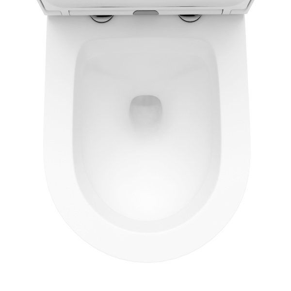 Комплект 4 в 1 Lavinia Boho Biore 77060234, приставной унитаз, сиденье микролифт, бачок скрытого монтажа, крепление, клавиша смыва