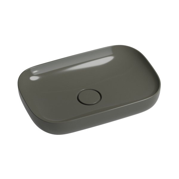 Набор 2 в 1 Wellsee Croquis 150304001, накладные раковины 2 шт, 60 см, серый