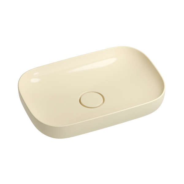 Набор 2 в 1 Wellsee Croquis 150306001, накладные раковины 2 шт, 60 см, бежевый