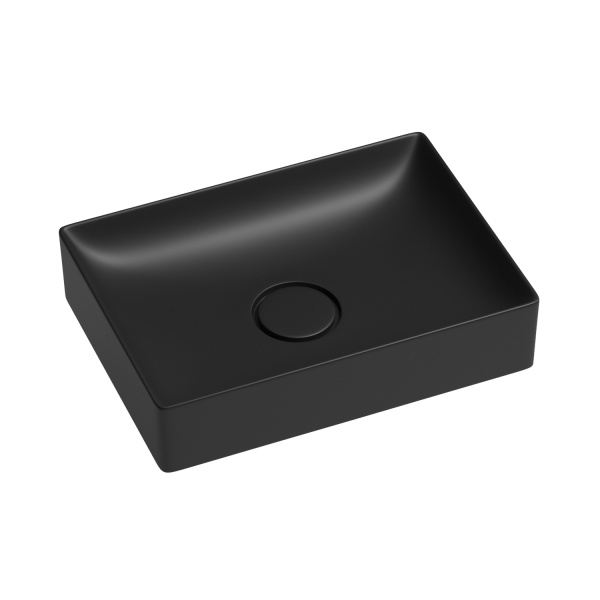 Набор 2 в 1 Wellsee Pure BY Wellsee 150703001, накладные раковины 2 шт, 50 см, черный