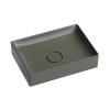 Набор 2 в 1 Wellsee Pure BY Wellsee 150705001, накладные раковины 2 шт, 50 см, антрацит