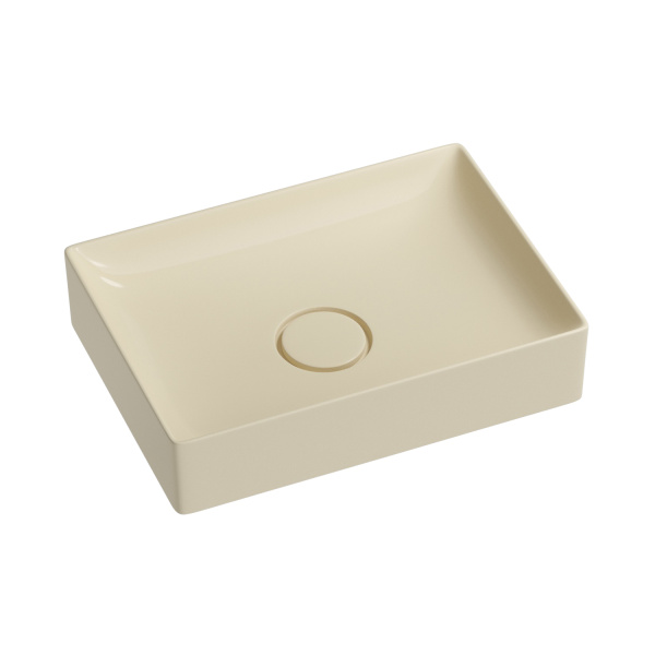 Набор 2 в 1 Wellsee Pure BY Wellsee 150707001, накладные раковины 2 шт, 50 см, кашемир