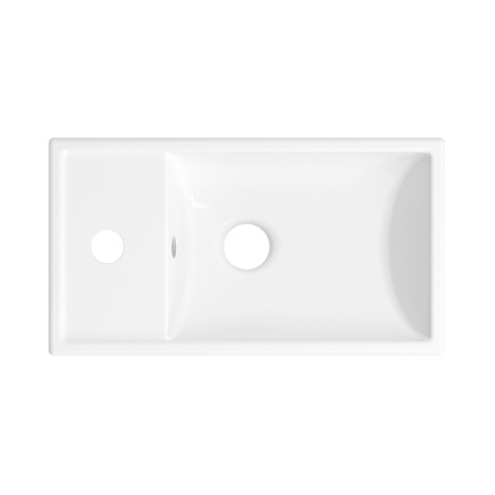 Набор 2 в 1 Wellsee WC Area 151802001, подвесные/накладные раковины 2 шт, 40 см