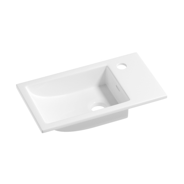 Набор 2 в 1 Wellsee WC Area 151805001, подвесные/мебельные раковины 2 шт,  45 см