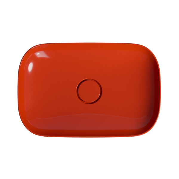 Накладная раковина Wellsee Croquis 150309000 60 см красный