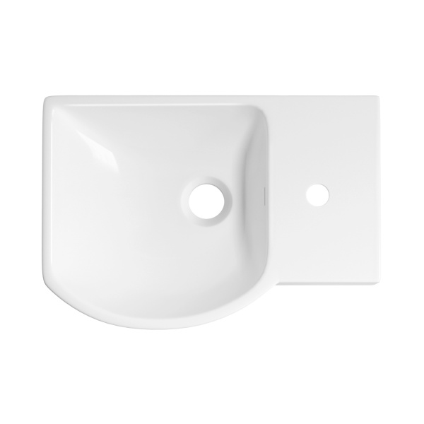 Подвесная/накладная раковина Wellsee WC Area 151807000 45 см