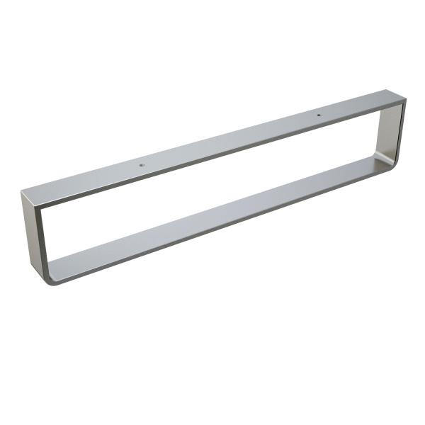 Набор 3 в 1 Wellsee Genuine Tree 162003004, столешница под раковину 1 шт (120 х 50 см, структурный белый), полотенцедержатель 2 шт (полированная нержавеющая сталь)