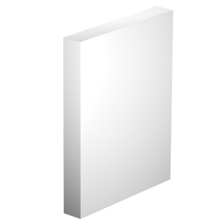 Набор 3 в 1 Wellsee Genuine Tree 162018002, столешница под раковину 1 шт (100 х 50 см), опора для столешницы 2 шт, матовый белый