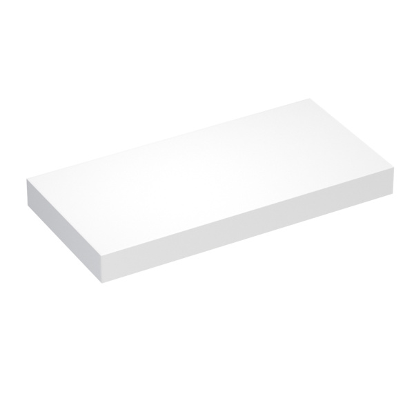 Набор 3 в 1 Wellsee Genuine Tree 162017002, столешница под раковину 1 шт (80 х 50 см), опора для столешницы 2 шт, матовый белый