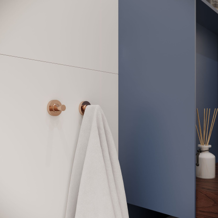 Крючок для полотенца/халата Wellsee Finishing Touch 182519000, розовое золото