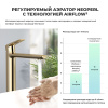 Высокий смеситель для раковины на столешницу Wellsee ICON! for life 182308000, золотой
