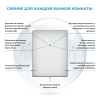 Влагостойкое прямоугольное зеркало Wellsee 7 Rays' Spectrum 172200720, 70 х 120 см