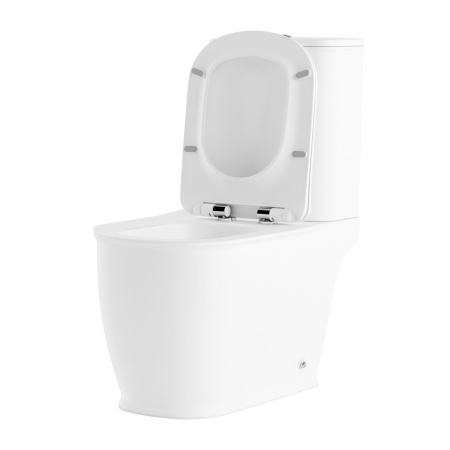 Комплект 2 в 1 Lavinia Boho Bell Pro 21030001, напольный унитаз, быстросъемное сиденье микролифт, напольное биде