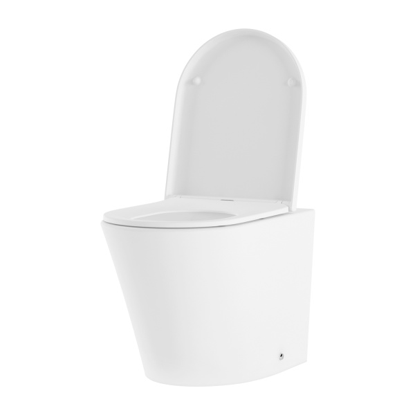 Приставной унитаз с сиденьем микролифт Lavinia Boho Biore 33040040 Приставной унитаз с сиденьем микролифт Lavinia Boho Biore 33040040