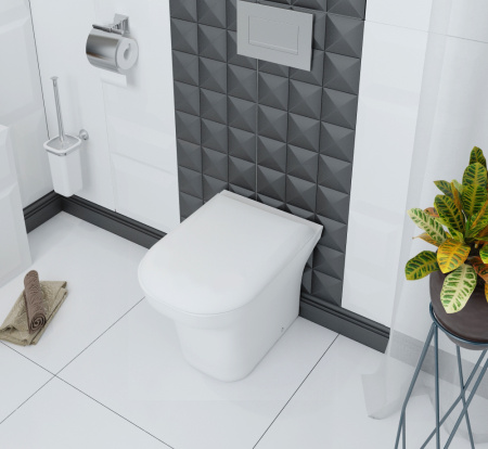 Приставной унитаз с сиденьем микролифт Lavinia Boho Bristol 33050030