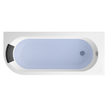 Комплект 4 в 1 Lavinia Boho Art II S2-371317PR, акриловая ванна 170x72,5 см (правый разворот), усиленные металлические ножки с монтажным набором, мягкий силиконовый подголовник, лицевой экран