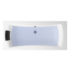 Комплект 4 в 1 Lavinia Boho Evan S2-3711018P, акриловая ванна 180x80 см, усиленный металлический каркас с монтажным набором, мягкий силиконовый подголовник, лицевой экран Комплект 4 в 1 Lavinia Boho Evan S2-3711018P, акриловая ванна 180x80 см, усиленный металлический каркас с монтажным набором, мягкий силиконовый подголовник, лицевой экран