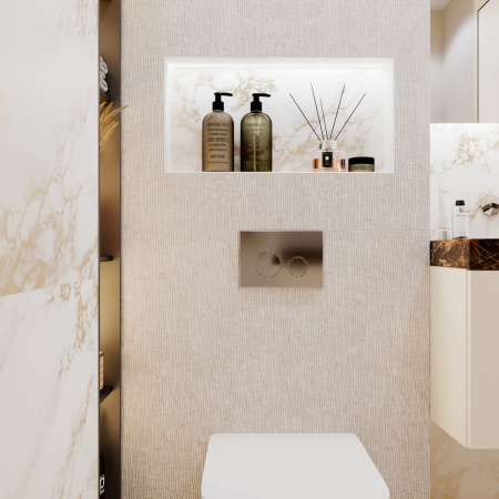 Комплект 4 в 1 инсталляции для подвесного унитаза Lavinia Boho Relfix 77010006 (с серебристой пластиковой клавишей смыва, звукоизоляцией и крепежом)