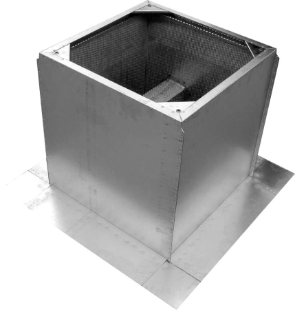 Крышный короб с шумоглушением для вентилятора Shuft RCS 450-500