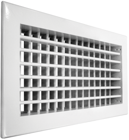 Настенная двухрядная решетка Shuft 2 WA 600*200