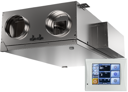 Установка приточно-вытяжная Shuft UniMAX-P 1500 CW-A