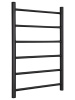 Полотенцесушитель водяной Vimarr Briz PSV-13VMRВ58BL 500х800 лесенка, с фитингами в комплекте, черный матовый