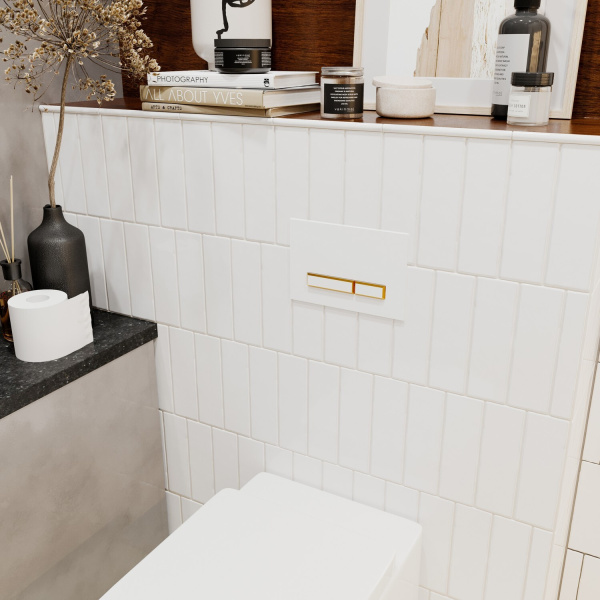 Комплект 5 в 1 Lavinia Boho Relfix 77020064, инсталляция, крепление, клавиша смыва, шумоизоляция, диспенсер