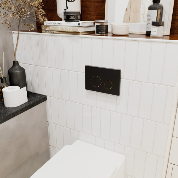 Комплект 5 в 1 Lavinia Boho Relfix 77020065, инсталляция, крепление, клавиша смыва, шумоизоляция, диспенсер