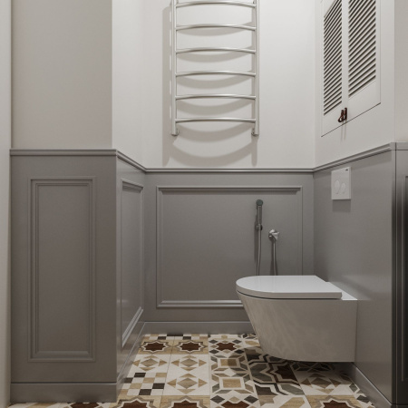 Комплект 6 в 1 Lavinia Boho Biore Compacto Rimless 77040086, премиум с пластиковой серебристой клавишей, инсталляцией и унитазом