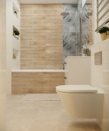 Комплект 6 в 1 Lavinia Boho Biore Compacto Rimless 77040090, премиум с пластиковой серебристой клавишей, инсталляцией и унитазом