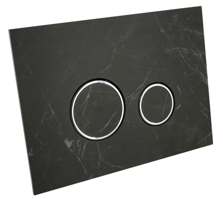 Комплект 6 в 1 Lavinia Boho One 75110049, премиум с каменной черно-серой клавишей, инсталляцией и унитазом