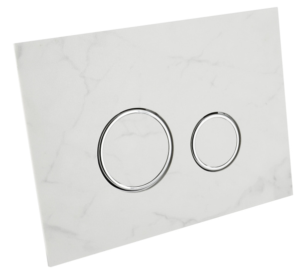 Комплект 6 в 1 Lavinia Boho Bell Pro Rimless 75110017, премиум с каменной бело-серой клавишей, инсталляцией и унитазом
