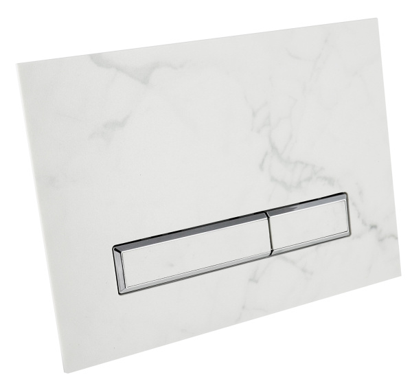 Комплект 6 в 1 Lavinia Boho Bell Pro Rimless 75110016, премиум с каменной бело-серой клавишей, инсталляцией и унитазом