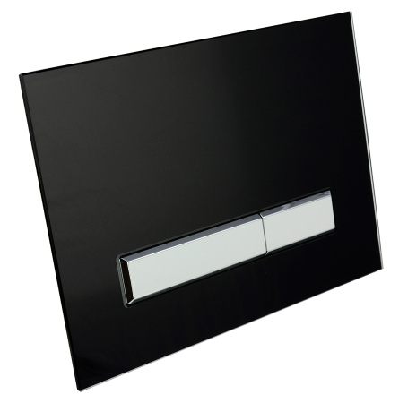 Комплект 6 в 1 Lavinia Boho Bell Pro Rimless 75110007, премиум со стеклянной черно-белой клавишей, инсталляцией и унитазом