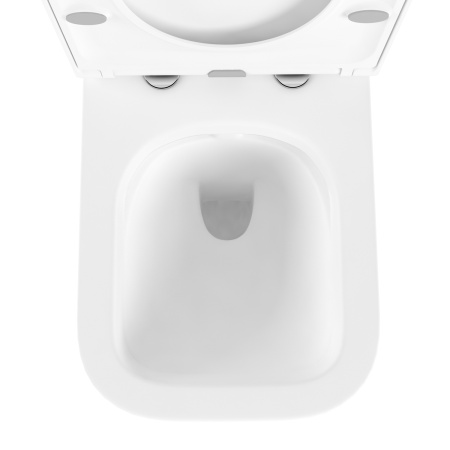 Комплект 6 в 1 Lavinia Boho One Rimless 75110114, премиум с пластиковой черно-золотистой клавишей, инсталляцией и унитазом