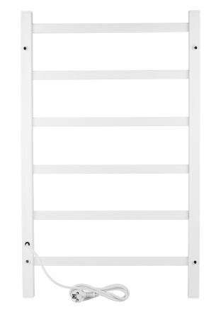 Полотенцесушитель электрический профильный Vimarr Kaskad LNK-VMRKePT58W 500х800 лесенка, белый