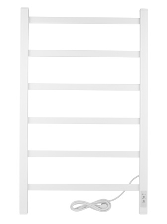 Полотенцесушитель электрический профильный Vimarr Kaskad LNK-VMRKePT58W 500х800 лесенка, белый