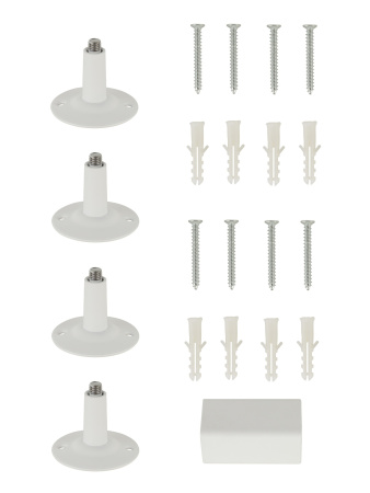 Полотенцесушитель электрический профильный Vimarr Kaskad LNK-VMRKePT58W 500х800 лесенка, белый