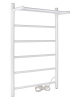 Полотенцесушитель электрический Vimarr Kaskad LNK-VMRKeP58W 500х800 лесенка, с полкой, белый
